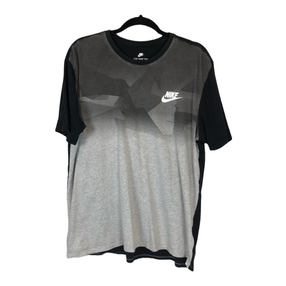 Nike Other - Nike Mens Zinc Athletic Cut Abstract Graphic Print Crewneck T-Shirt Size Large L